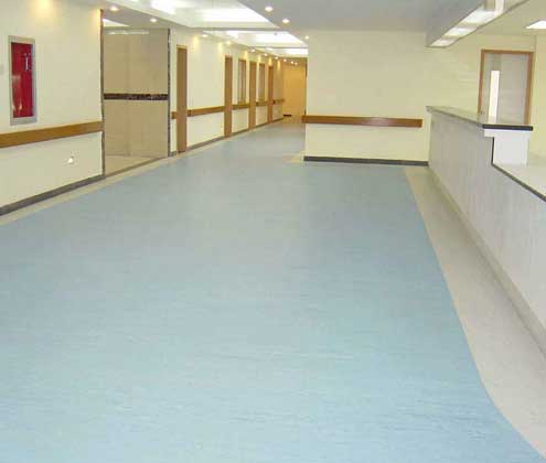 蘇州醫院-pvc地坪施工